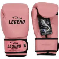 Legend Sports Powerfit & Protect Bokshandschoenen Dames Zalm Roze PU - Verschillende maten - Gemaakt van skintex - LegendProtect technologie