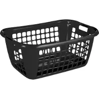 Sunware Basic wasmand 65cm zwart zwart Kunststof Wasmand