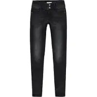Cars high waist skinny jeans Amazing black used Zwart Meisjes Stretchdenim - maat 134