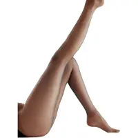 Pretty polly Panty - Nylons - Glans Panty - Glans - Panty - Katoenen Kruisje - 10 Den. - Small - 34/38 - Navy - Donkerblauw