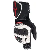 Alpinestars SP-8 V3 Air Zwart Wit Felrood Handschoenen Maat XL