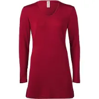 Engel - Women's Longshirt - Merino-ondergoed 42/44, rood