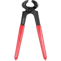 Hofftech Nijptang - Metaal - Rood handvat - 20 cm - Voor draaien en knippen
