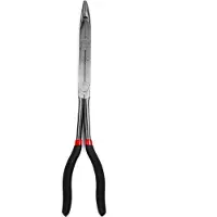 Hofftech Langneustang - Dubbel scharnier - Gebogen bekken 45° - 330 mm - Rood/Zwart