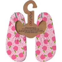 SLIPSTOP kinder schoenen roze met appeltjes maat 18/20