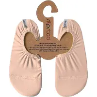 SLIPSTOP waterschoenen zalmroze Jongens Textiel Effen - maat 33/35