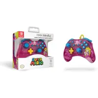 PDP Rock Candy Bedrade Controller - Nintendo Switch & Switch OLED - Bubblegum Peach