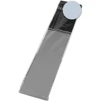Folia - Crêpepapier - 50cmx2,5m - Zilver