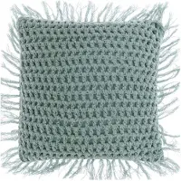 Unique living kussen tufo 45x45cm surf blue
