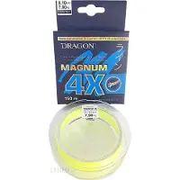 Dragon Magnum 4x Braid | 300m 0.08 Mm Hi-Vis Yellow