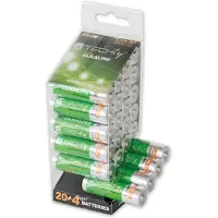 Techly LR06 AA, 1,5V, Wegwerpbatterij, AA, Alkaline, 1,5V, 24 stuks, Meerdere kleuren