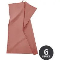 Tiseco Keukendoek Home Studio Myrna Rust (Set van 3) - 50 x 70 cm