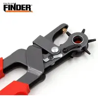 Finder Revolvertang - Gaatjestang voor riem - Ponstang - Gatentang - Holpijptang - 2-4,5 mm