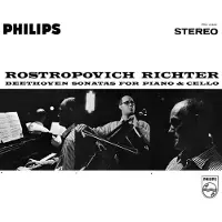 Coast2Coast Mstislav Rostropovich & Sviatoslav Richter - Beethoven: Sonatas For Piano & Cello (2 LP)
