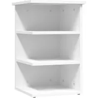 vidaXL Bijzetkast 35x35x55 cm bewerkt hout wit
