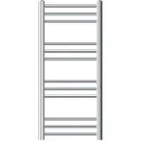 LuxeBath Badkamerradiator Sahara 400x800 mm chroom recht met zijaansluiting
