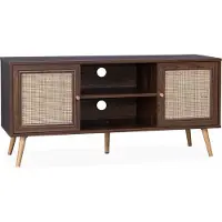Sweeek TV meubel, 120x39x56.5cm Donker hout