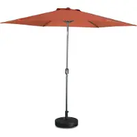 Sweeek - Ronde parasol 3m met centrale kantelbare mast - touquet