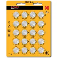 Kodak MAX lithium button CR2016 20 pack