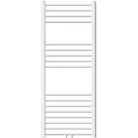 LuxeBath Badkamerradiator Sahara 500x1200 mm Wit recht met middenaansluiting