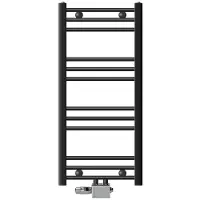 LuxeBath Badkamerradiator Sahara 400 x 800 mm antraciet recht + middenaansluiting