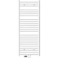 LuxeBath Badkamerradiator Sahara 600 x 1500 mm Wit gebogen + middenaansluiting