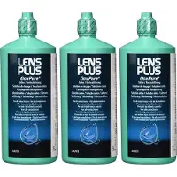 Lens plus OcuPure Saline - Zoutoplossing voor Contactlenzen - 3 x 360 ml - OcuPure Technologie