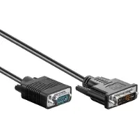 Goobay DVI - VGA Aansluitkabel 3m