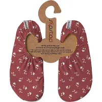 SLIPSTOP kinder schoenen rood met bloemen maat 27/29