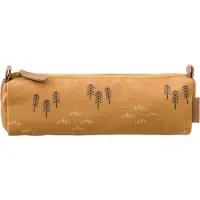 Fresk Etui Unisex – Waterafstotende Pennenzak - Etuis voor School - Pennenbakje voor Kinderen - Schoolspullen - -Mosterd - Woods Spruce Yellow