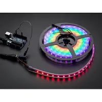Adafruit NeoPixel RGB strip 60LEDs/1m zwart van 2508