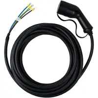 ChargeXpert Laadkabel Type 2 met open einde - 7.4 kW - 1 fasen - 32A - 10 meter - Laadkabel Type 2
