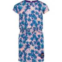 De Zoete Zusjes X 4President jurk Amaya met all over print blauw/roze Meisjes | Maat: 104