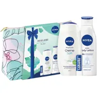 Nivea Travel Lover Geschenkset Body Lotion + Douchegel + Labello Lippenbalsem 1 Set