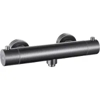 Guido Gusto Thermostatische douchekraan Gun metal