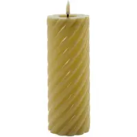 Mansion Atmosphere atmosphere - swirl led kaars mos 20x7,5cm swirl led kaars mos 20x7,5cm