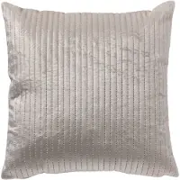 Dutch decor - DAVID - Sierkussen 40x40 cm - voorzien van subtiel gestikt - Pumice Stone - beige