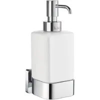 Smedbo Zeepdispenser Ice met Houder Mat Glas 6.3x8.8x18 cm Chroom