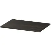 Ink Topdeck 40 Topblad T.b.v. Onderkast 60x40cm - Intens Eiken - Badkamermeubels, Wastafelbladen - 8718835106782