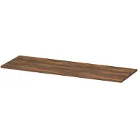 Ink Topdeck 40 Afdekplaat T.b.v. Onderkast Hout Decor - Noten - 1200x400x20 Mm (bxdxh) - Badkamermeubels - Wastafelbladen - 8718835044053