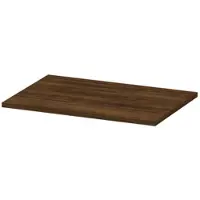 Ink Topdeck 40 Topblad T.b.v. Onderkast 60x40cm - Koper Eiken - Badkamermeubels, Wastafelbladen - 8718835050559