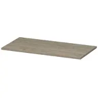 Ink Topdeck 40 Afdekplaat T.b.v. Onderkast Hout Decor - Greige Eiken - 800x400x20 Mm (bxdxh) - Badkamermeubels - Wastafelbladen - 8718835043995