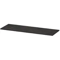 Ink Topdeck 40 Afdekplaat T.b.v. Onderkast Hout Decor - Houtskool Eiken - 1200x400x20 Mm (bxdxh) - Badkamermeubels - Wastafelbladen - 8718835044060