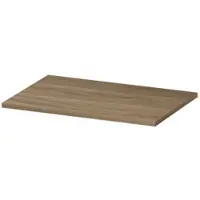 Ink Topdeck 40 Topblad T.b.v. Onderkast 60x40cm - Zuiver Eiken - Badkamermeubels, Wastafelbladen - 8718835106775