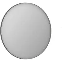 Ink SP15 Spiegel Rond In Kader 80cm - Geborsteld RVS - Aluminium, Glas - Rond - Spiegels, Badkamerspiegels - 8718835159429
