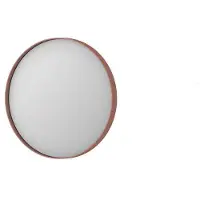 Ink SP15 Spiegel Rond In Kader 40cm - Geborsteld Koper - Aluminium, Glas - Rond - Spiegels, Badkamerspiegels - 8718835159399