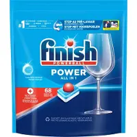 Finish Power All-in-1 vaatwastabletten | Regular | 68 tabs
