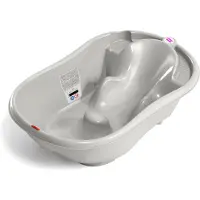 Okbaby Onda - Bad voor de Pasgeborene 0-12 Maanden, Ergonomisch Ontwerp - Taupe