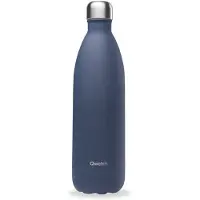 Qwetch Borosilicate Isolerende Fles Granite Originals | Maat 1000 ml