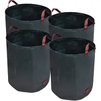vidaXL Tuinafval zak Groen 272L 150 g/vierkante meter (4 stuks)